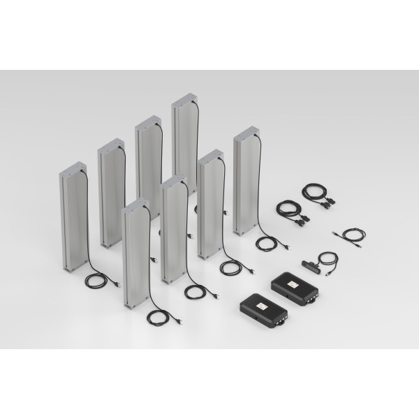 Tischsäulensatz 8 E 100V - 240V