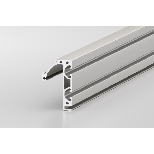 Schubladensystem, Frontprofil H66 mit Griffleiste, natur