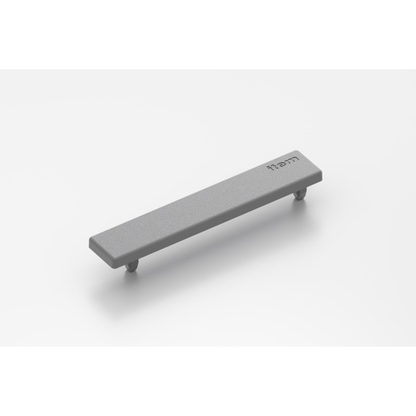 Schubladensystem, Abdeckkappe 66x12, grau ähnlich RAL 7042