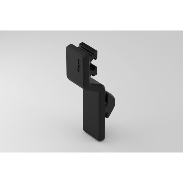Railing Holder 8 K, black similar to RAL 9005