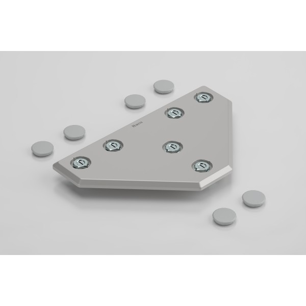 Automatic Flat Bracket Set 8 200x120 Al