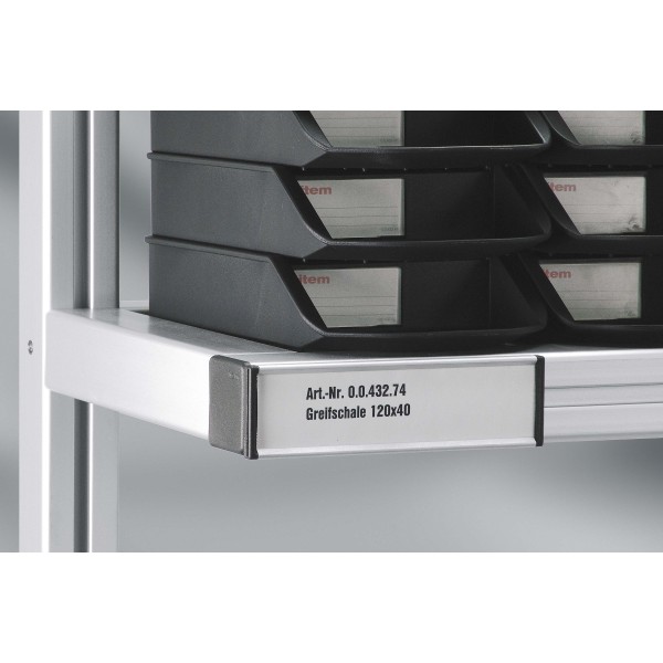 Beschriftungshalter 8 160x40