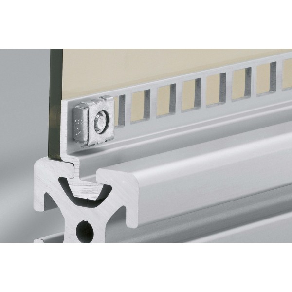 Captive Nut M5, bright zinc-plated