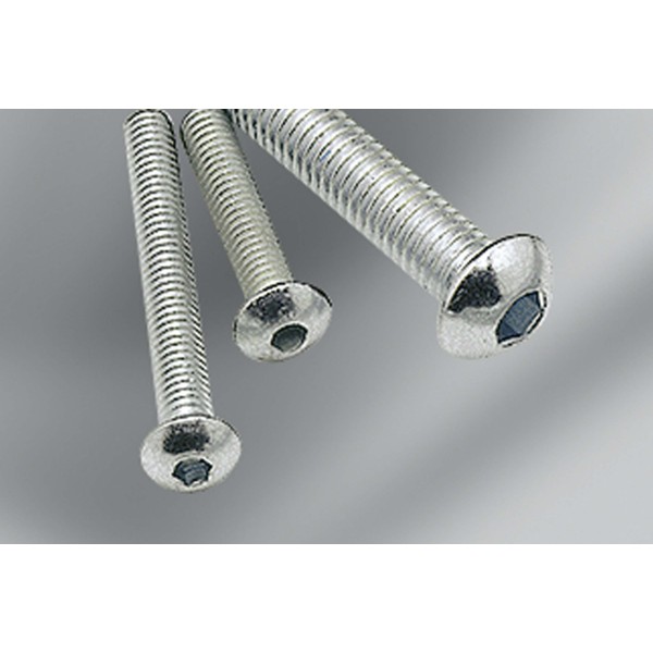 Halbrundschraube M5x16, verzinkt