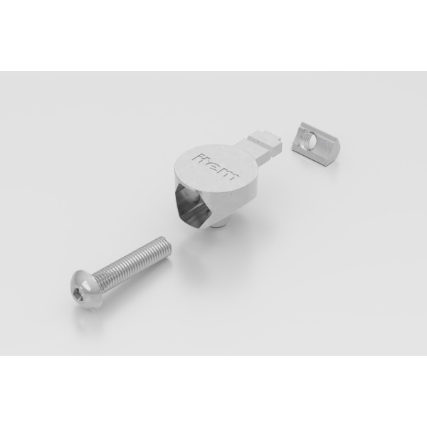 Universal-Fastening Set 8/5, bright zinc-plated