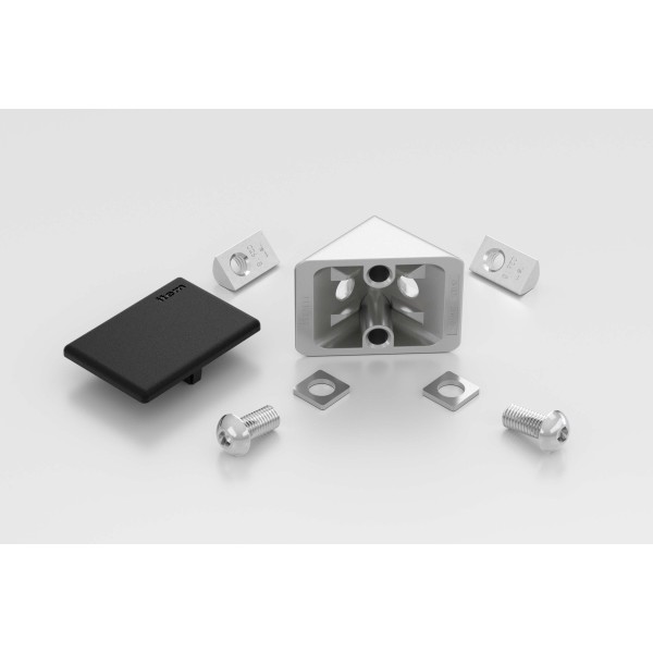 Angle Bracket Set 8 40x40