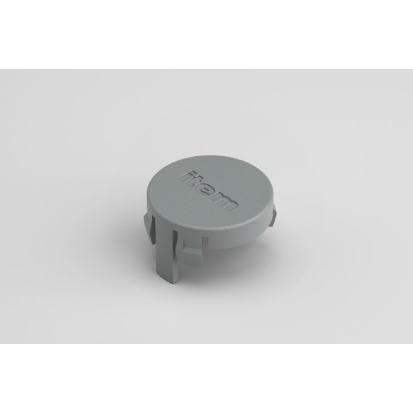 Cap 8 D20 NO, grey similar to RAL 7042