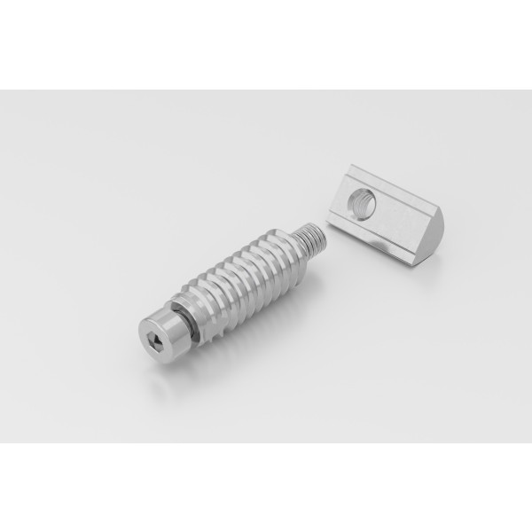 Automatic-Fastening Set 10, bright zinc-plated