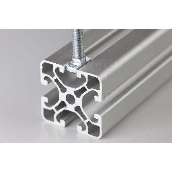 Hammerhead Nut 8 M6, bright zinc-plated
