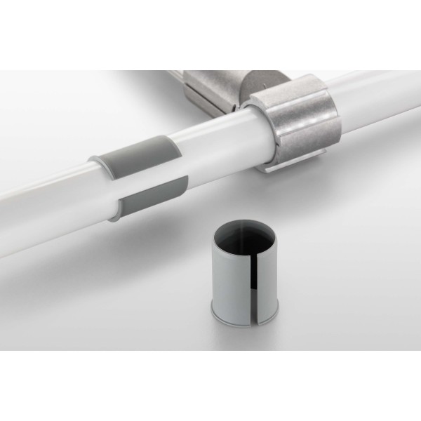 Adapter D30/D28-37, grey similar to RAL 7042
