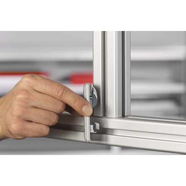 Automatic Flat Bracket Set 8 80x40 Al
