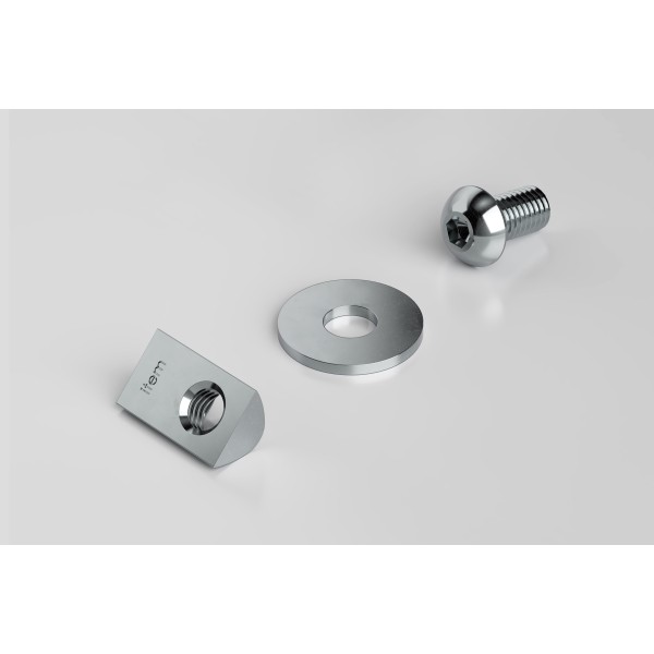 Fastening Set 8 for Castor swivel/fixed 140x110