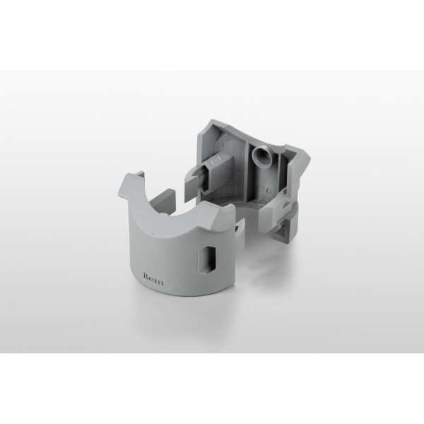 Protective Cover R28 for Fastener D30, grey similar to RAL 7042