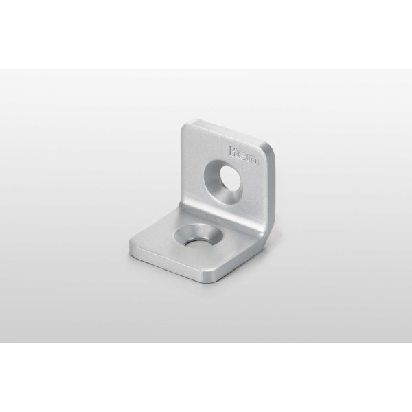 Winkel 8 40 St, weißaluminium ähnlich RAL 9006