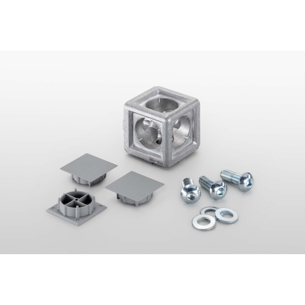 Cube Fastening Set 8 3D 40x40x40