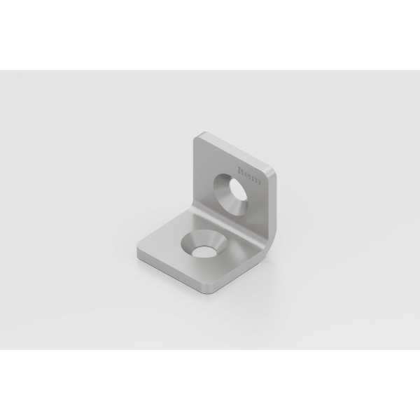 Winkel 10 50, weißaluminium ähnlich RAL 9006