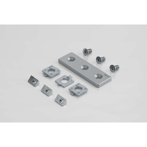 Flat Bracket Set 8 2V 120x40